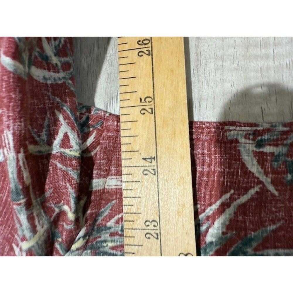 Reyn Spooner Alfred Shakeen Reverse Bamboo Print Hawaiian Shirt - Size Large - Picture 4 of 12